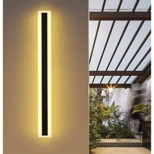 LED Outdoor Waterproof 220V Wall Lamp for Courtyard Villa Landscape Lighting