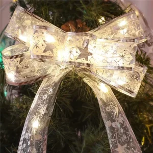 LED PVC Ribbon String Lights for Christmas Tree Decor IP54 Rated Limited Edition