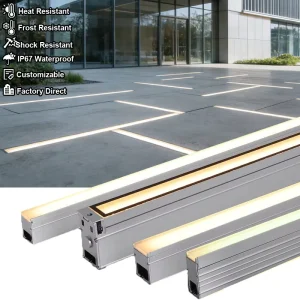 LED Paver Lights IP67 Waterproof 12W Hardwired Low Voltage 12V 24V For Pathway Landscape Outdoor Underground Lights