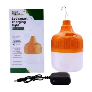 LED Rechargeable Energy-Saving Bulb Lamp for Emergency Lighting Camping and Household Use