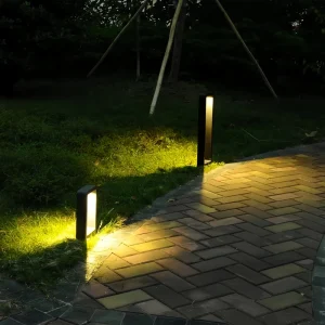 LED Road Post Light Aluminum Housing IP66 Waterproof Exterior Landscape Lamp