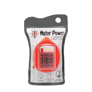 LED Salt Water Lamp Brine Camping Light Outdoor Portable Travel Emergency Light