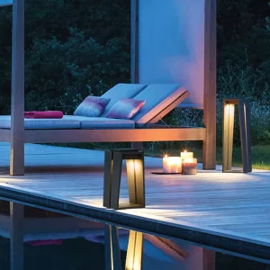 LED Solar Bollard Lamp for Garden Lawn & Patio Pathway Decorative Post Lights for Door Pillars & Landscape Lighting