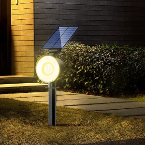 LED Solar Garden Ground Lawn Light for Street Patio