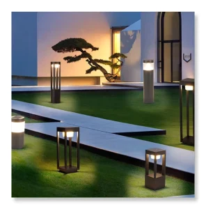 LED Solar Garden Lamp for Outdoor Lighting IP65 Lawn Lamp for Park & Community Garden Decor