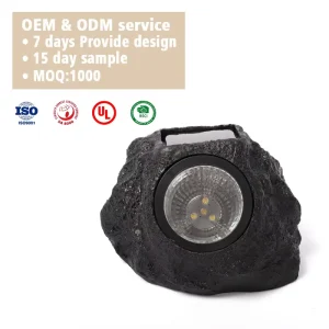 LED Solar Garden Light Outdoor Waterproof IP44 Pathway Lawn Street