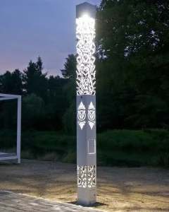 LED Solar Garden Lights IP65 Waterproof Battery Powered Outdoor Landscape Lighting Remote Control for Pathway Patio Yard Lawn