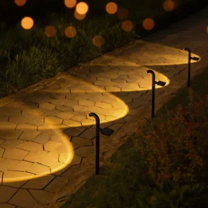 LED Solar Landscape Lights Outdoor Waterproof Pathway Garden Lawn Light Decoration Lamp