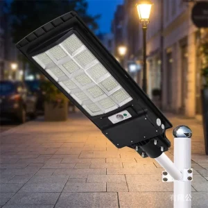 LED Solar Light 100W/200W/300W Solar Outdoor Lighting IP65 Waterproof Dustproof and Lightning Protection