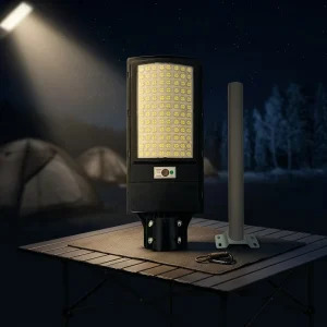 LED Solar Light 100W200W300W Solar Outdoor Lighting IP65 Waterproof Dustproof and lightning protection