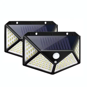 LED Solar Motion Sensor Light 3 Mode Human Sensor Solar Wall Lamp IP65 Waterproof Outdoor Garden Light