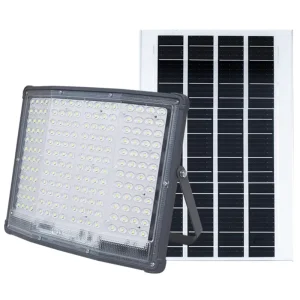 LED Solar Outdoor Garden Floodlight Waterproof Stairs Wall Light with Dimming Remote Control