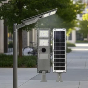LED Solar Street Light IP65 Motion Sensor Outdoor Security Dusk to Dawn Garden Aluminum Alloy 3 Year Warranty