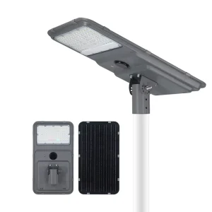 LED Street Lamp Outdoor Waterproof IP65 Aluminum Housing All in One Integrated 50W 100W 200W Solar Street Light