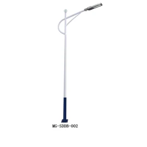 LED Street Light Battery Powered IP65 Waterproof Highway Road Lamp High Luminous Efficiency Eco Friendly