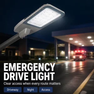 LED Street Light IP65 Waterproof Outdoor Road Lamp High Brightness Parking Lot Driveway Night Lighting Factory Supply