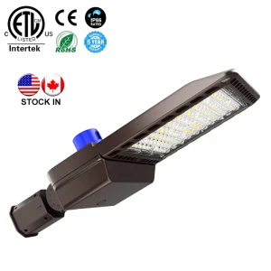 LED Street Light Shoebox Area Light 100W 150W 200W 240W 300W IP66 Waterproof Parking Lot Lighting