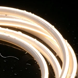 LED Strip Lights Neutral White 4000K Flexible Silicone Waterproof Neon Rope Lights for Outdoor Indoor Use