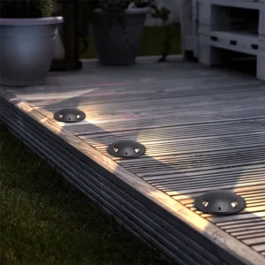 LED Underground Light Outdoor Floor Recessed Lights Deck Inground Spotlight Step Lighting Ground Buried Lamp 12W 24v 3000K