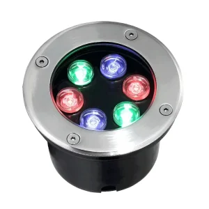 LED Underground Lights IP67 Floor Recessed Inground Lighting Outdoor RGB Landscape Garden Parking Light