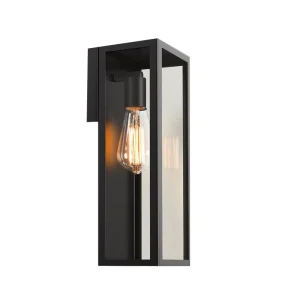 LED Wall Lamp for Outdoor Use Waterproof Exterior Porch Glass Curtain Color Temperature for Terrace Garage Entrance
