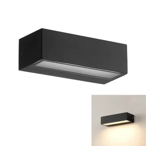 LED Wall Mounted Modern Lamp up and Down Decor Light Long and Narrow Waterproof