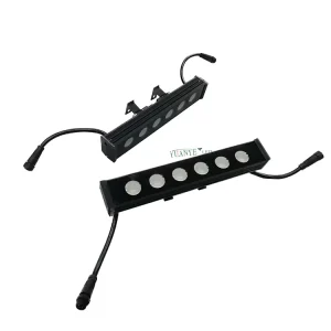 LED Wall Washer DC12V/24V 3000K/4000K/6000K RGB/RBGW 6 LEDs 40x28mm DMX/WiFi Controlled Water Resistant