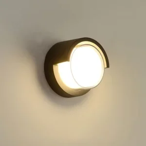 LED Waterproof IP65 Outdoor Wall Lamp Modern Wall Mounted Porch Corridor Sconce Light Plastic
