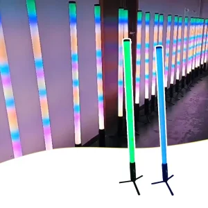 LED Wireless 360 Degree RGB Tube DMX512 Par Bar Club KTV Disco Stage Lights Event Stage Light