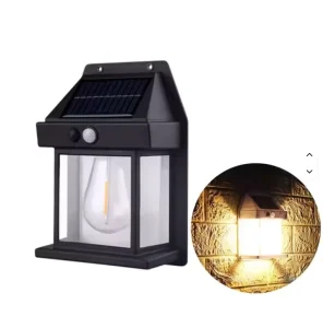 LED Wireless Solar Wall Lamps Outdoor with IP65 Waterproof Smart Motion Sensor Lampe Murale Solaire for Garden