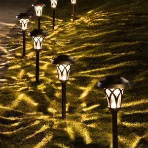 LED solar courtyard lights outdoor LED lawn lights underground garden landscape solar lights