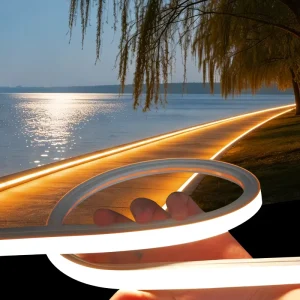 LFB1616-1 Custom Flexible Silicone IP66 Waterproof Led Strip Light Building Facade Neon Light for Outdoor Landscape Park Walkway