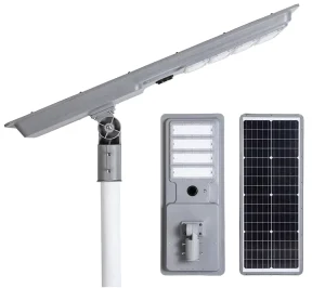LKD Series 60watt Solar Outdoor All in One Led Solar Street Light Solar Power Street Light Lamp Commercial Solar Street Lights