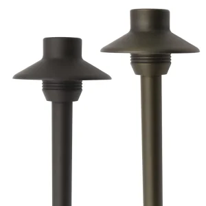 LT2411 Backyard Driveway Garden Outdoor Projection Low Voltage Small Mini Hat Area Landscape Lighting Path Lights