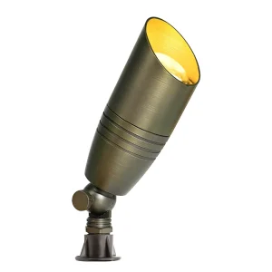 LT2505 LED Low Voltage Landscape Lighting Brass Garden Up Lights Outdoor Spotlight