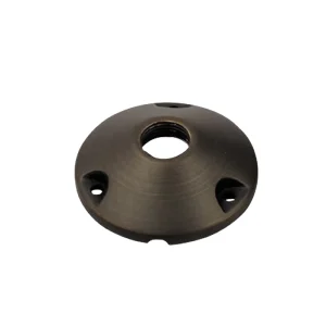 LT402A Solid Brass Mounting Plate Tree Mount Lighting Accessories for LED Outdoor Garden Up/Spot Lights Wall Washing Fixtures