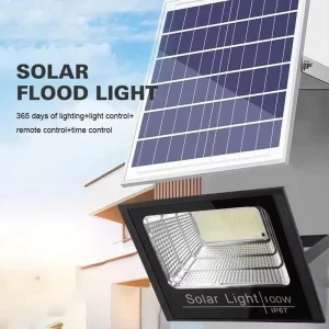 Lampe Solaire LED Solar Flood Light Waterproof Outdoor Spotlight Garden Wall Lamp Motion Sensing 6000K Adjustable IP67