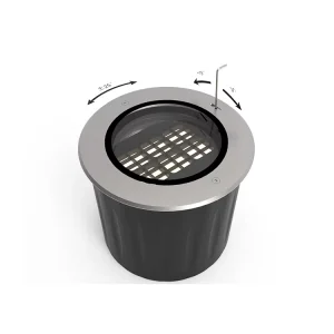 Landscape Garden Lamp Square Road Inground Lighting Garden Light Decoration Buried LED Underground Light