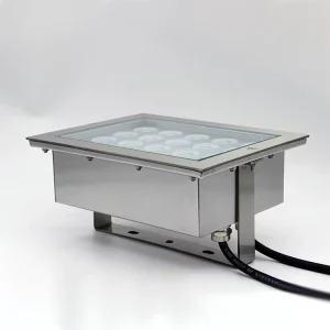 Landscape IP68 Waterproof Outdoor Stainless Steel DMX 24V 220V RGB Recessed Inground Buried Wall Linear LED Underground Light