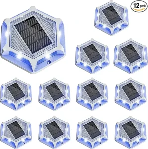 Landscape Lawn Pathway Buried Light Solar Garden Lights Outdoor Waterproof Sidewalk Bright Howlighting Inground Light