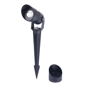 Landscape Light for Courtyard Garden Aluminum LED Warm White 24V IP65 Rated 24 Beam Angle Dimmable