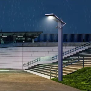 Landscape Lighting High Quality Waterproof LED Super Bright Garden Lights Villa Pole Outdoor Lawn Household Solar
