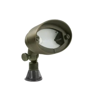 Landscape Lighting IP65 Brass Chic Round Wall Wash Waterproof LED Outdoor Spotlight Wall Washer for Outdoor Garden Lamp Lights