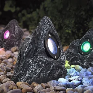 Landscape Permanent Outdoor LED Patio Lights Decorative RGB Spotlight LED Fairy Lights Waterproof Lighting Tree