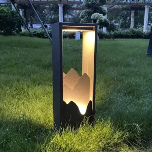 Landscape Shaped Lawn Light Garden IP65 Waterproof Light Landscape LED Villa Decorative Floor Solar Courtyard Light