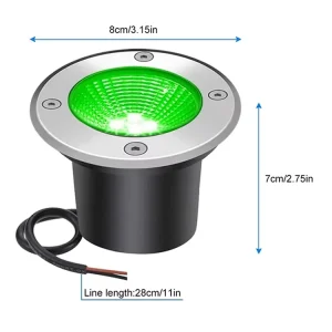 Landscaping in Ground Lights Garden LED Light Landscape Outdoor Landscape Lights Low Voltage Brass