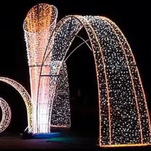 Large Outdoor Street Decoration LED Motif Illumination Light