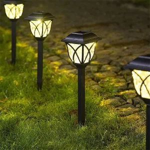 Lawn Grid Lights Courtyard Floor Lamps Road Side Street Lamps Projection Decoration Lights Landscape Lights Waterproof