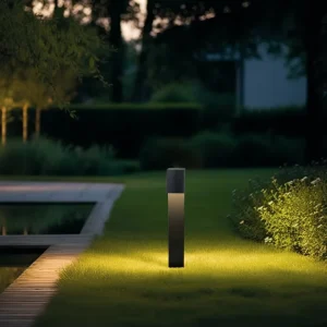 Lawn Light IP65 Waterproof Aluminum Body 220V AC Power Supply Motion Sensor Wall Terrace Outdoor LED Garden Lights