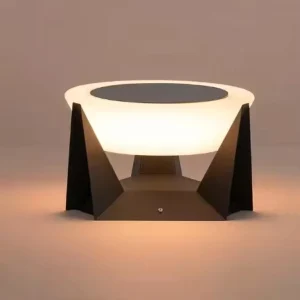Lawn Outdoor Garden Lamp Decorative Lighting Led Pillar Solar Garden Light Waterproof IP66 Garden Solar Lights